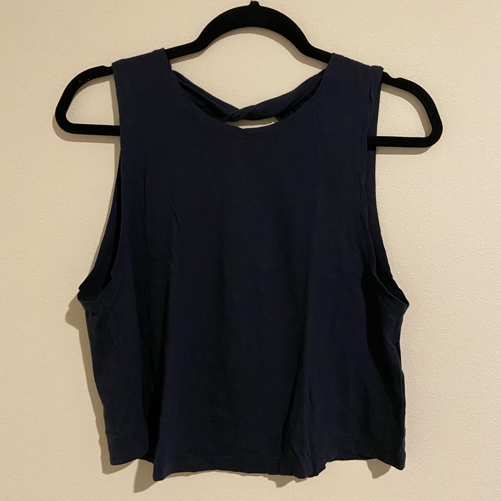 Beyond Yoga Cropped Muscle Tank